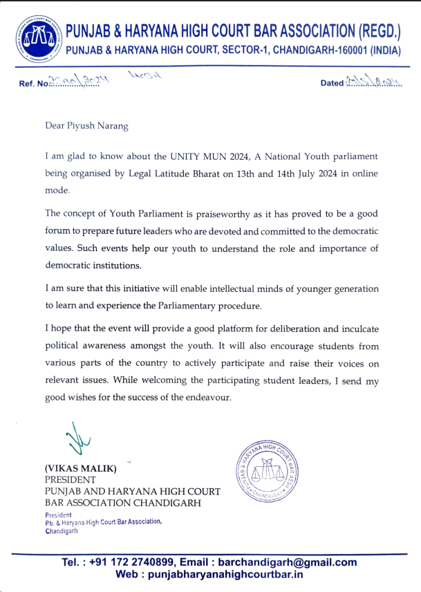 Bar Council Certification